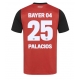 Bayer Leverkusen Exequiel Palacios #25 Replike Domaci Dres 2024-25 Kratak Rukav